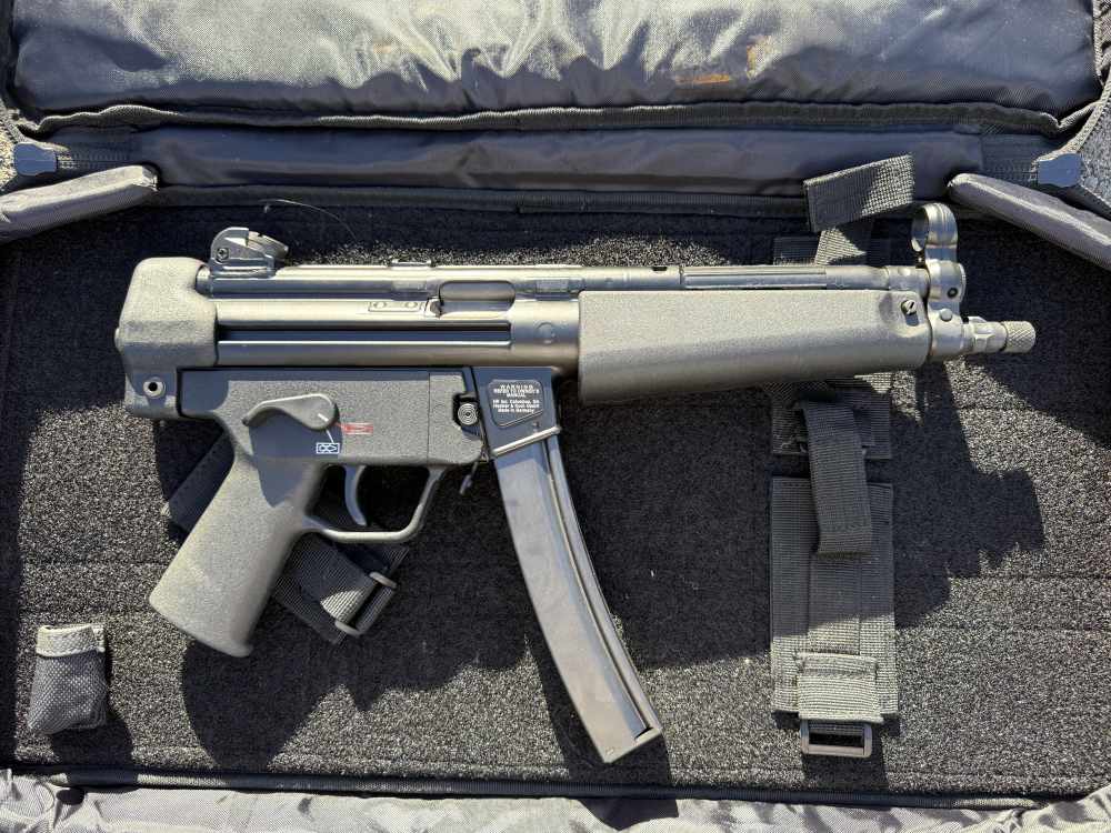 Heckler & Koch SP5 9MM MP5 Pistol HK H&K German Black