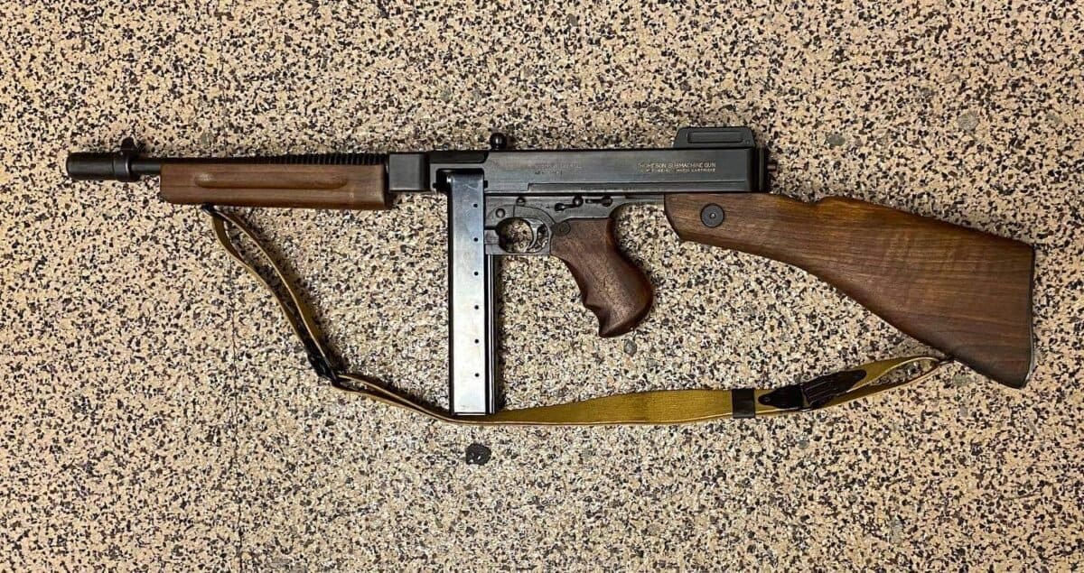 Thompson Gun Full-Auto ?  .45 ACP ? 1928 Model